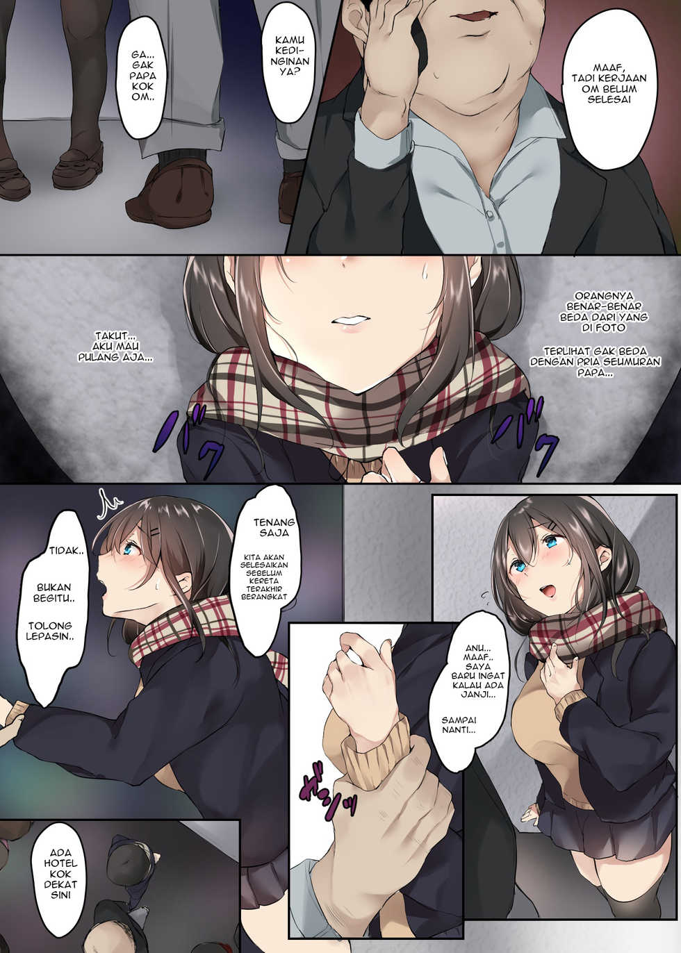 [Yamakon-ya (Yamakonbu)] Enkou nante Surun ja Nakatta | Andai saja Aku Tidak Ikut Enkou [Indonesian] [Gagak_Ireng] - Page 3