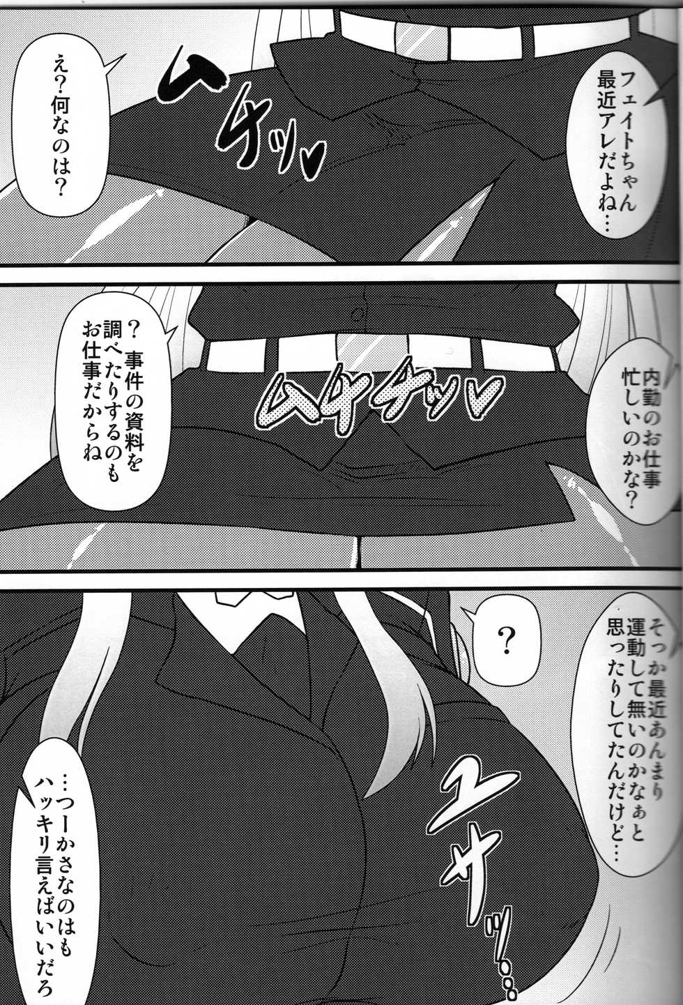 (COMIC1☆7) [Shonnaka-dou (Mitsurugi Tsurugi)] Pocchari Fate-san (Mahou Shoujo Lyrical Nanoha) - Page 4