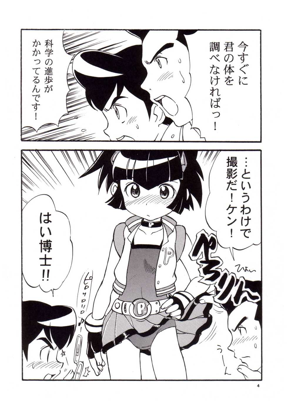(C71) [prism labo. (Denji Ryoku)] PPGZBook Puchi Puchi Puuchi (Demashita Powerpuff Girls Z) - Page 3