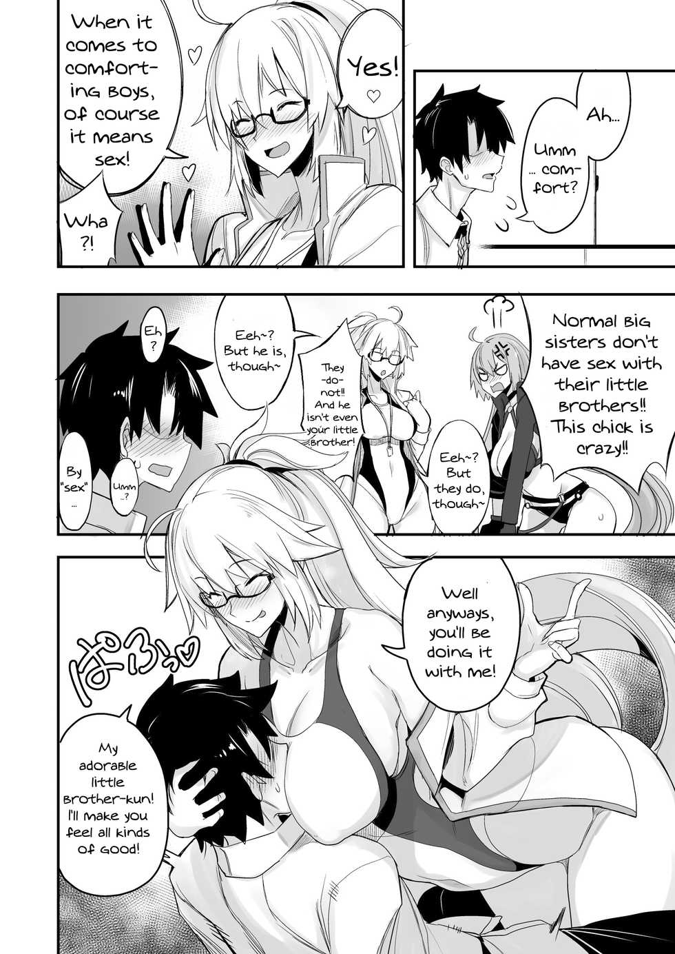 [Majimeya (isao)] W Jeanne vs Master (Fate/Grand Order) [English] {Doujins.com} [Digital] - Page 3