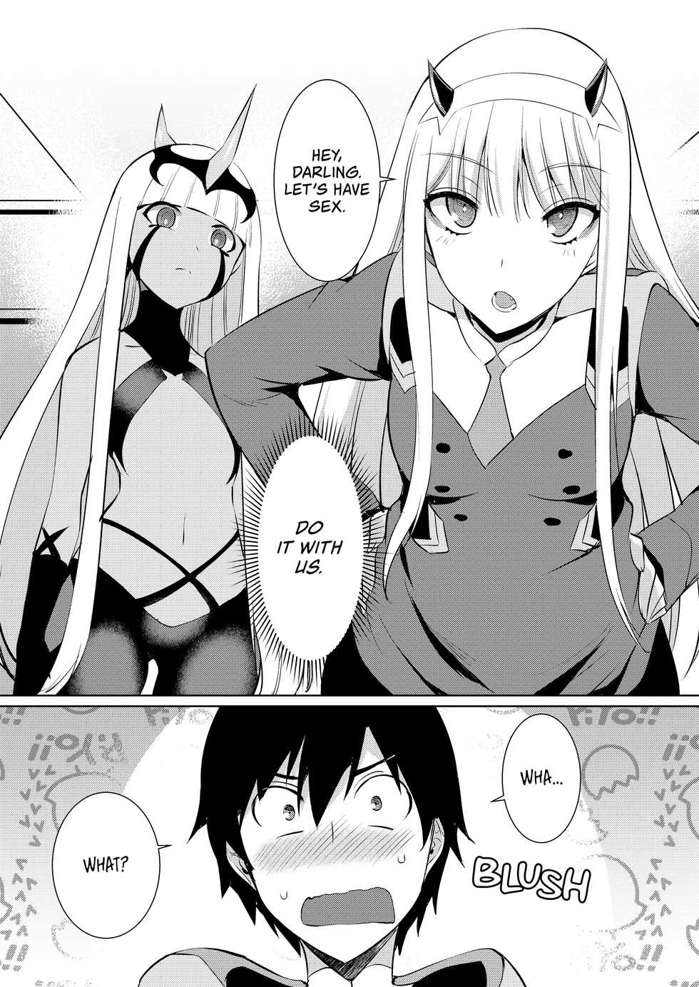 [Once Only (Nekoi Hikaru)] Darling in the One and Two (DARLING in the FRANXX) [English] {Summer Salt} [Decensored] [Digital] - Page 4