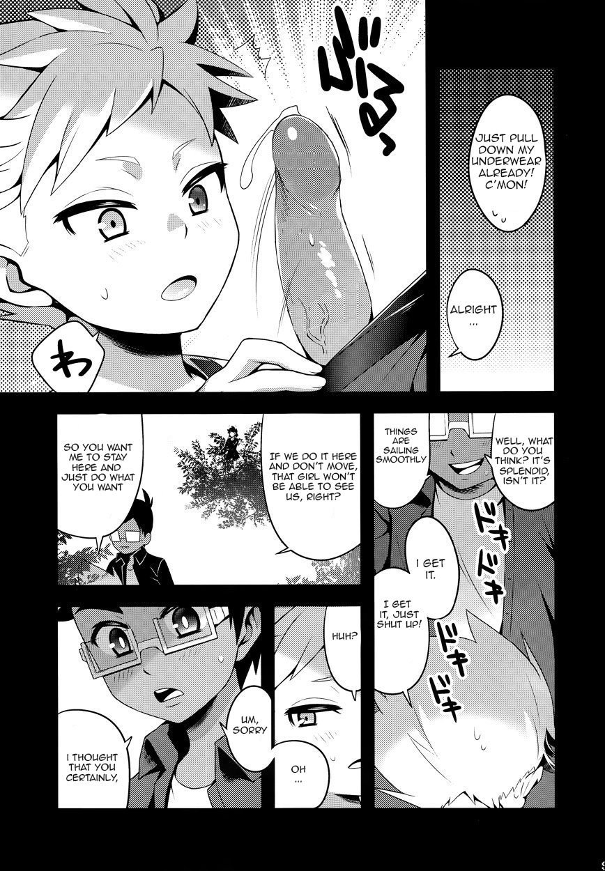 (C93) [Zarigani Arms (20)] Hantoumei Friend (Homestuck) [English] [yaoi haven reborn] - Page 8