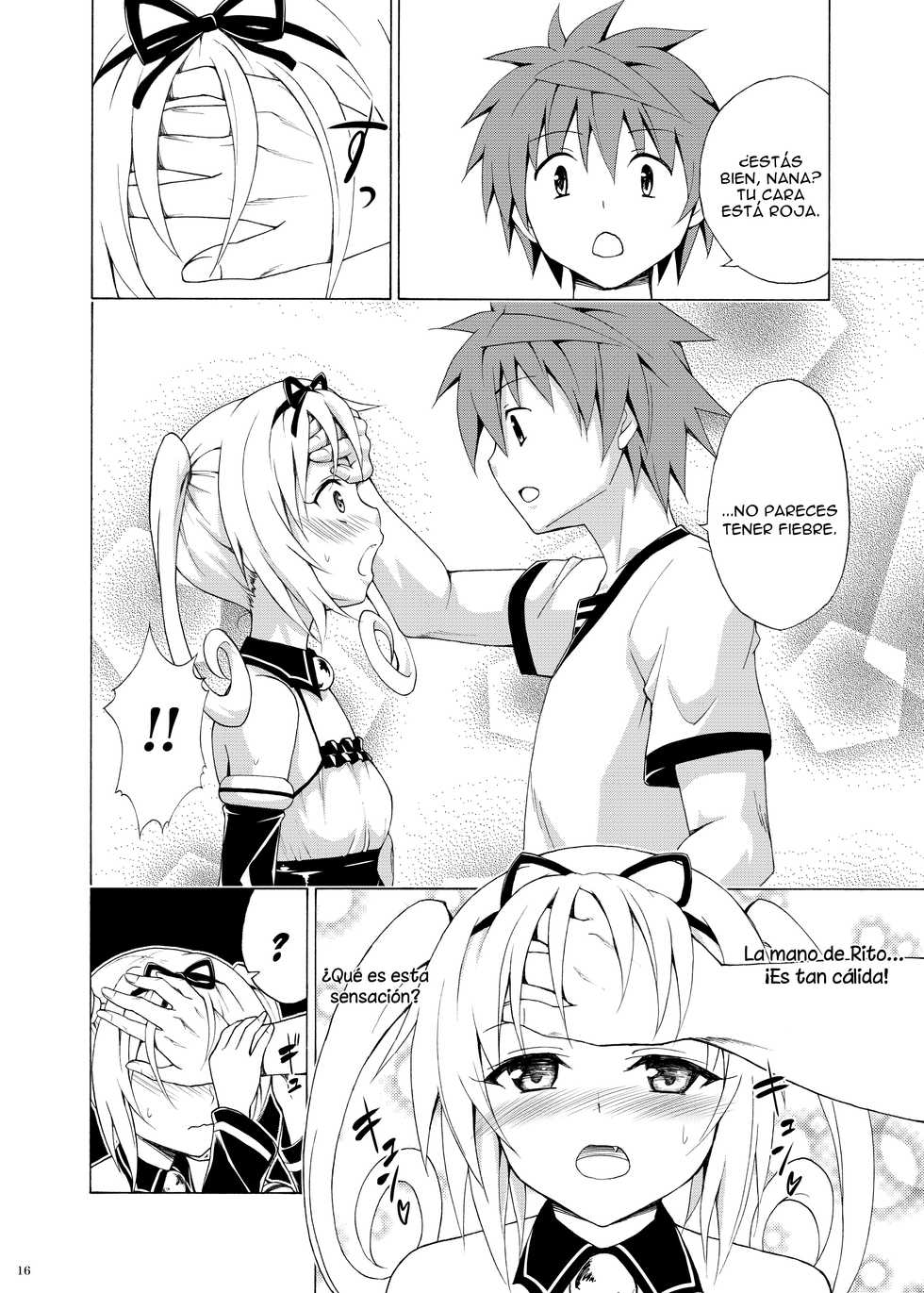 [TORA MACHINE (Kasukabe Taro)] Mezase! Rakuen Keikaku Vol. 8 (To LOVE-Ru) [Spanish] [Ero-Ecchi Scanlation] - Page 15