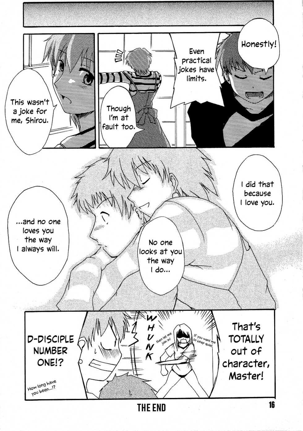 (C66) [Youtoujirushi (Arami Taito)] LOVE & CHAIN (Fate/stay night) [English] [EHCOVE] - Page 16