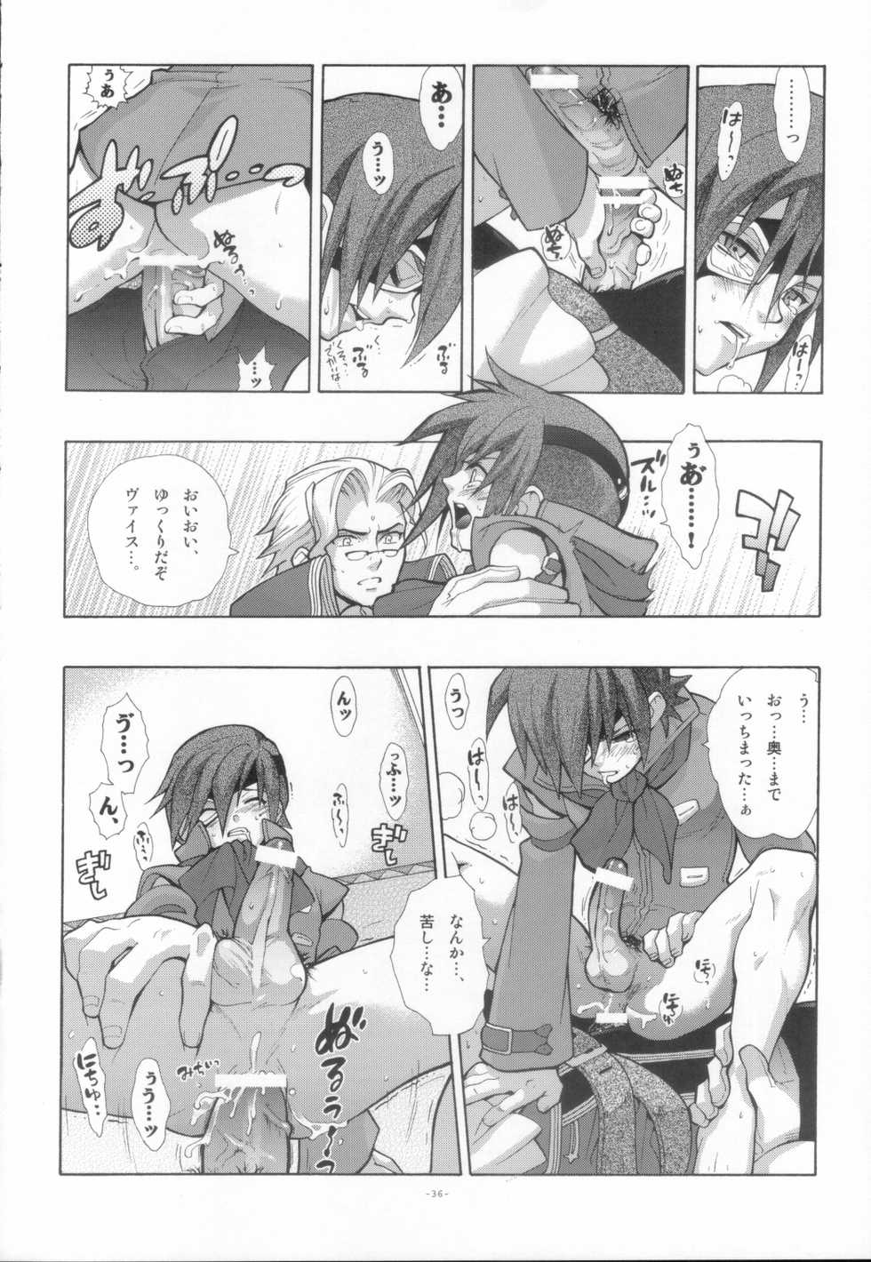 (C64) [Article 60 of Criminal Code (Shuhan)] EA Onaji Sora no Shita De. (Eternal Arcadia) - Page 37