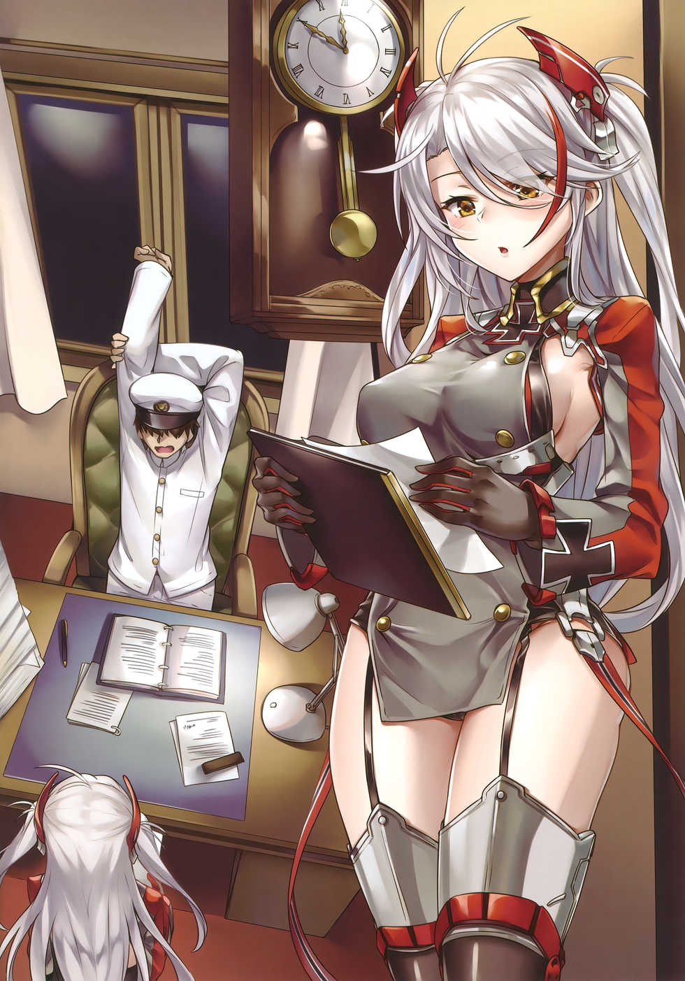 (COMIC1☆15) [KS' Works (KS)] Hishokan Prinz Eugen to Sugosu Seikatsu (Azur Lane)  [Decensored] - Page 3