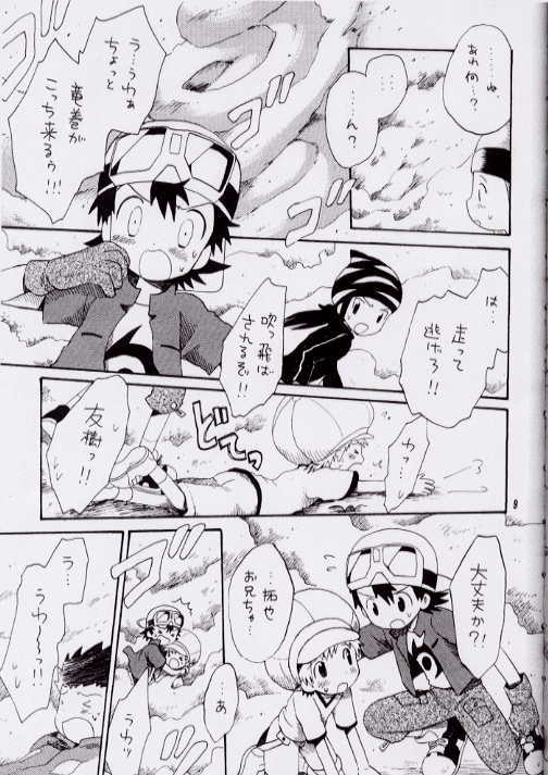 (C62) [Kuruguru DNA (Hoshiai Hilo)] Brother Blue Berry (Digimon Frontier) - Page 6