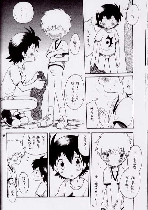 (C62) [Kuruguru DNA (Hoshiai Hilo)] Brother Blue Berry (Digimon Frontier) - Page 25