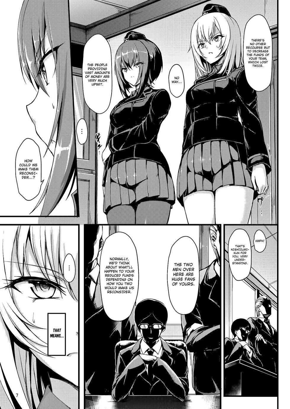(C91) [Kyockchokyock (Kyockcho)] Kuromorimine Ryoujoku (Girls und Panzer) [English] [kuromakun] - Page 6