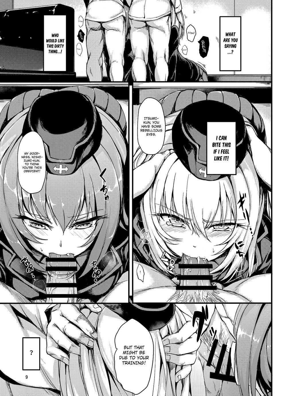 (C91) [Kyockchokyock (Kyockcho)] Kuromorimine Ryoujoku (Girls und Panzer) [English] [kuromakun] - Page 8
