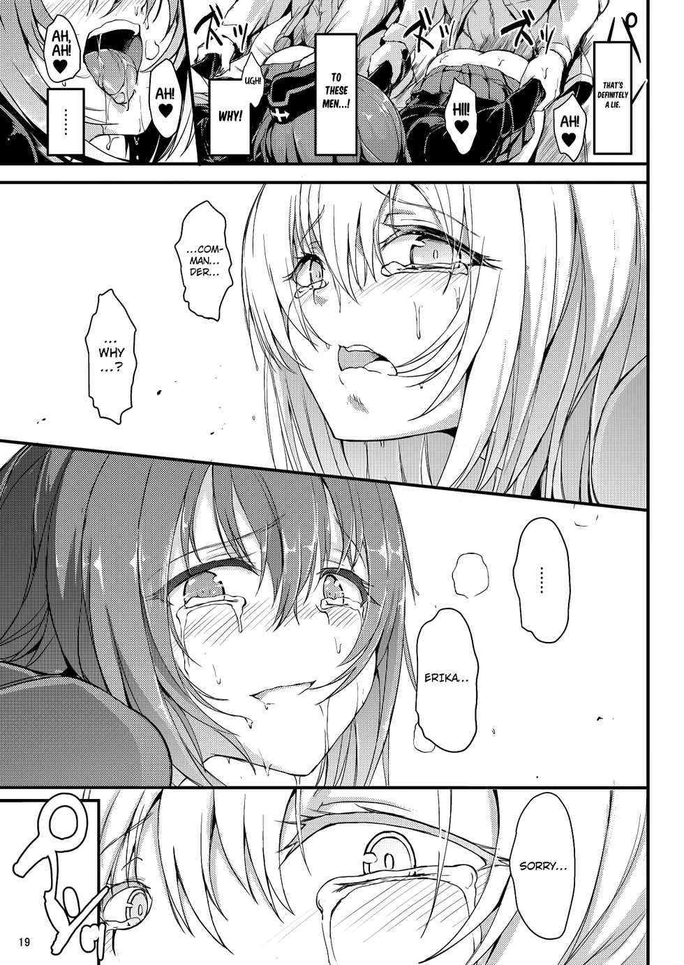 (C91) [Kyockchokyock (Kyockcho)] Kuromorimine Ryoujoku (Girls und Panzer) [English] [kuromakun] - Page 18