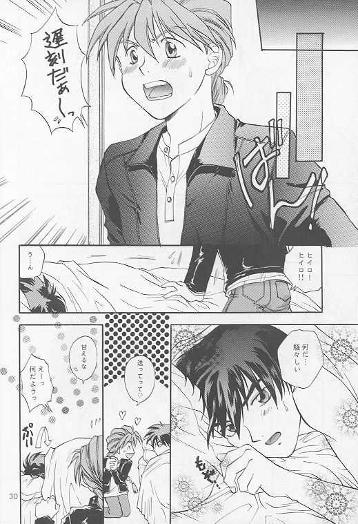 [LANDING! (Hidari Bonsaku)] American Dog Press (Gundam Wing) - Page 31