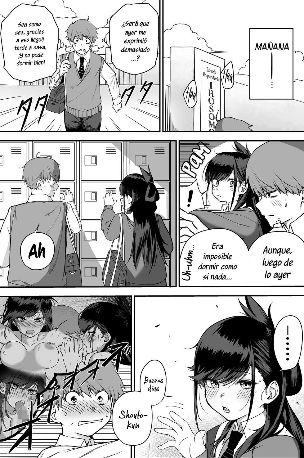 [cabin] Itabasami na Wakachi Ai ~Dokusenyoku Hen~ | El Dilema de un Amor Compartido ~Un Deseo de Poseer~ [Spanish] [NekoCreme] - Page 26