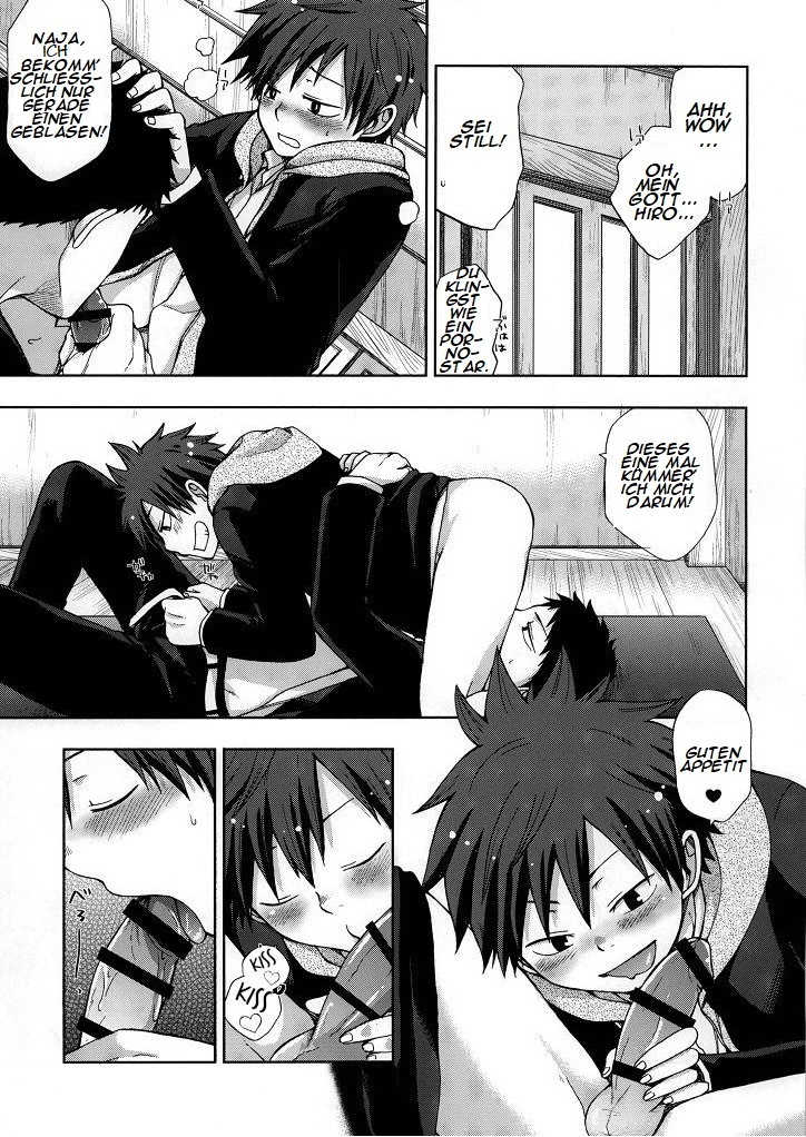 (Shota Scratch 27) [CHIN-UP (Pocchi)] Osananajimi to Doko de Sex Suru ka Nitsuite. [German] - Page 12