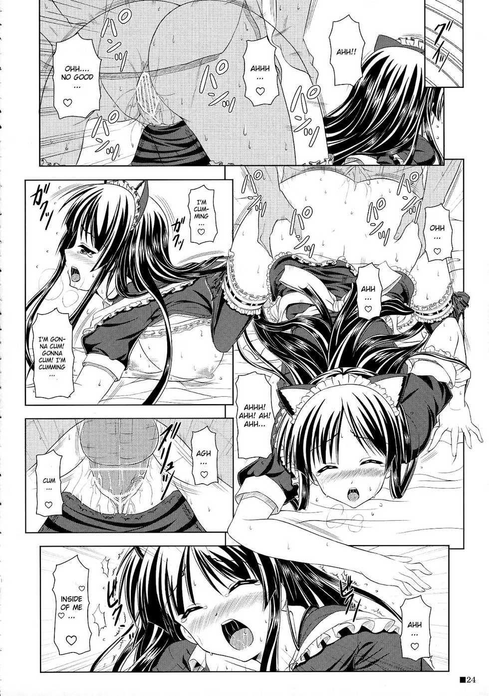 (C76) [Turning Point (Uehiro)] Mio-Nyan! (K-ON!) [ENG] [CGrascal] - Page 23