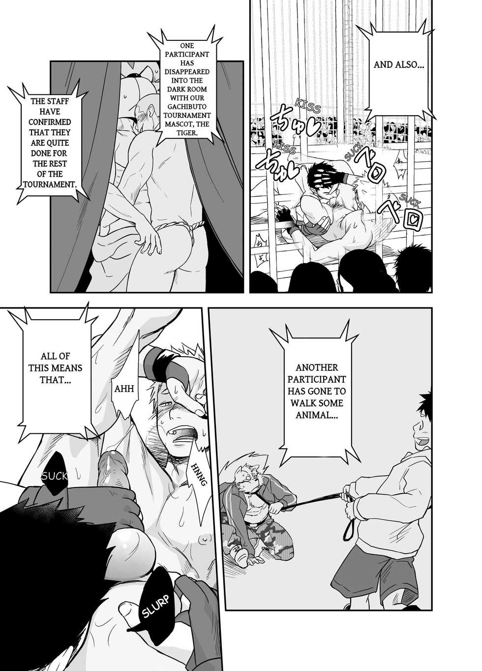 [Mentaiko (Itto)] Gatinko Battle | Gachinko Battle! Full of Meat (HQ Decensored Edit) [English] [Souka] [Digital] - Page 35