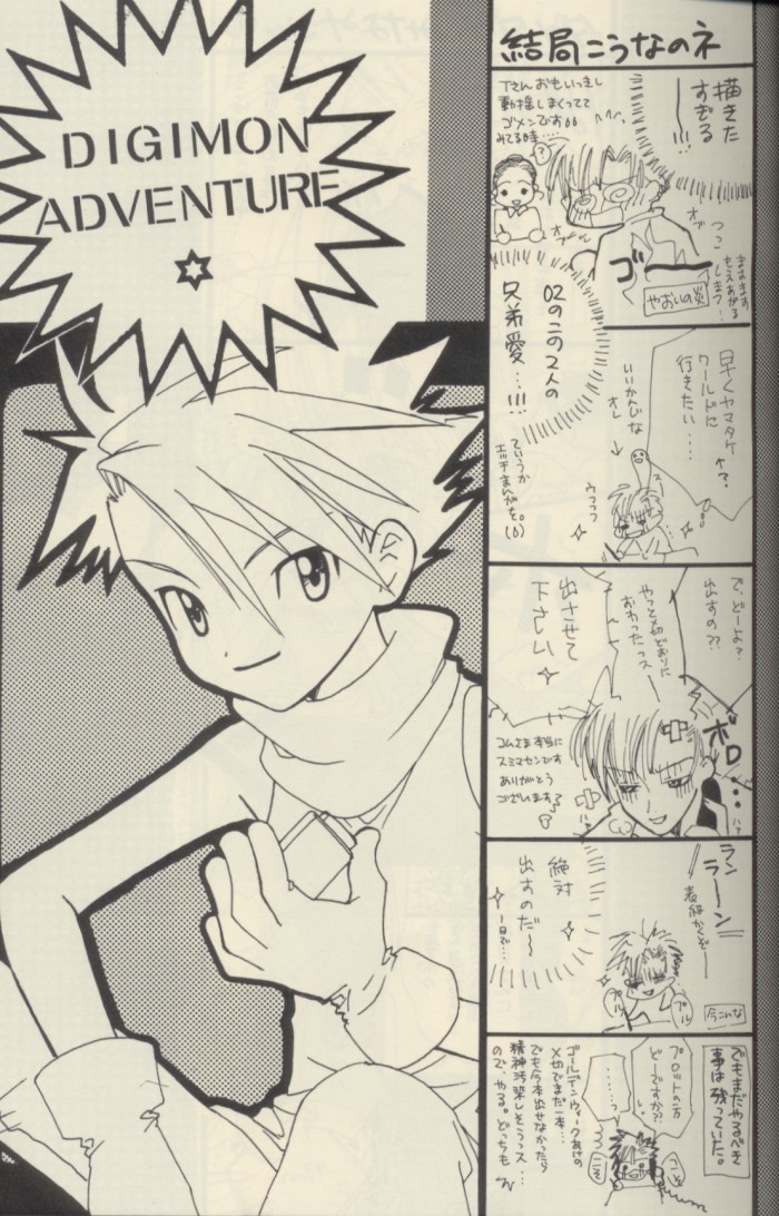 [MECCA (Minami Haruka)] PORCELAIN (Digimon Adventure 02) - Page 4