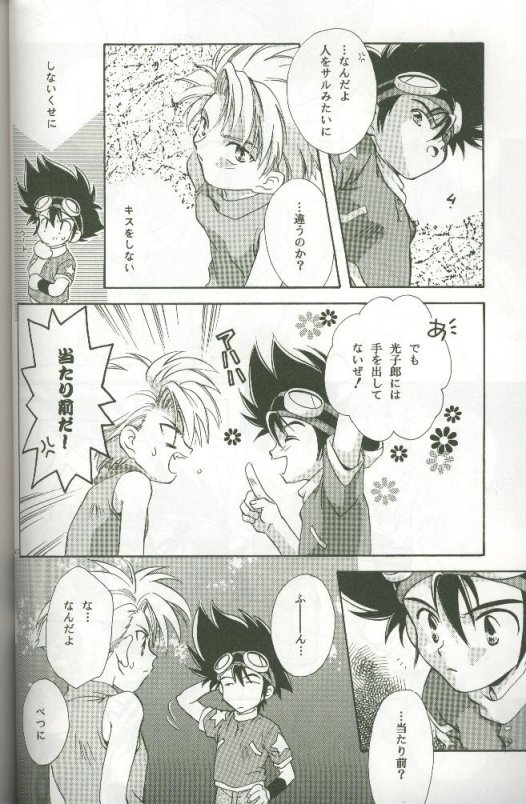 (C58) [Megumi (Saitoh Maho)] Cyber Frontier (Digimon Adventure) - Page 38