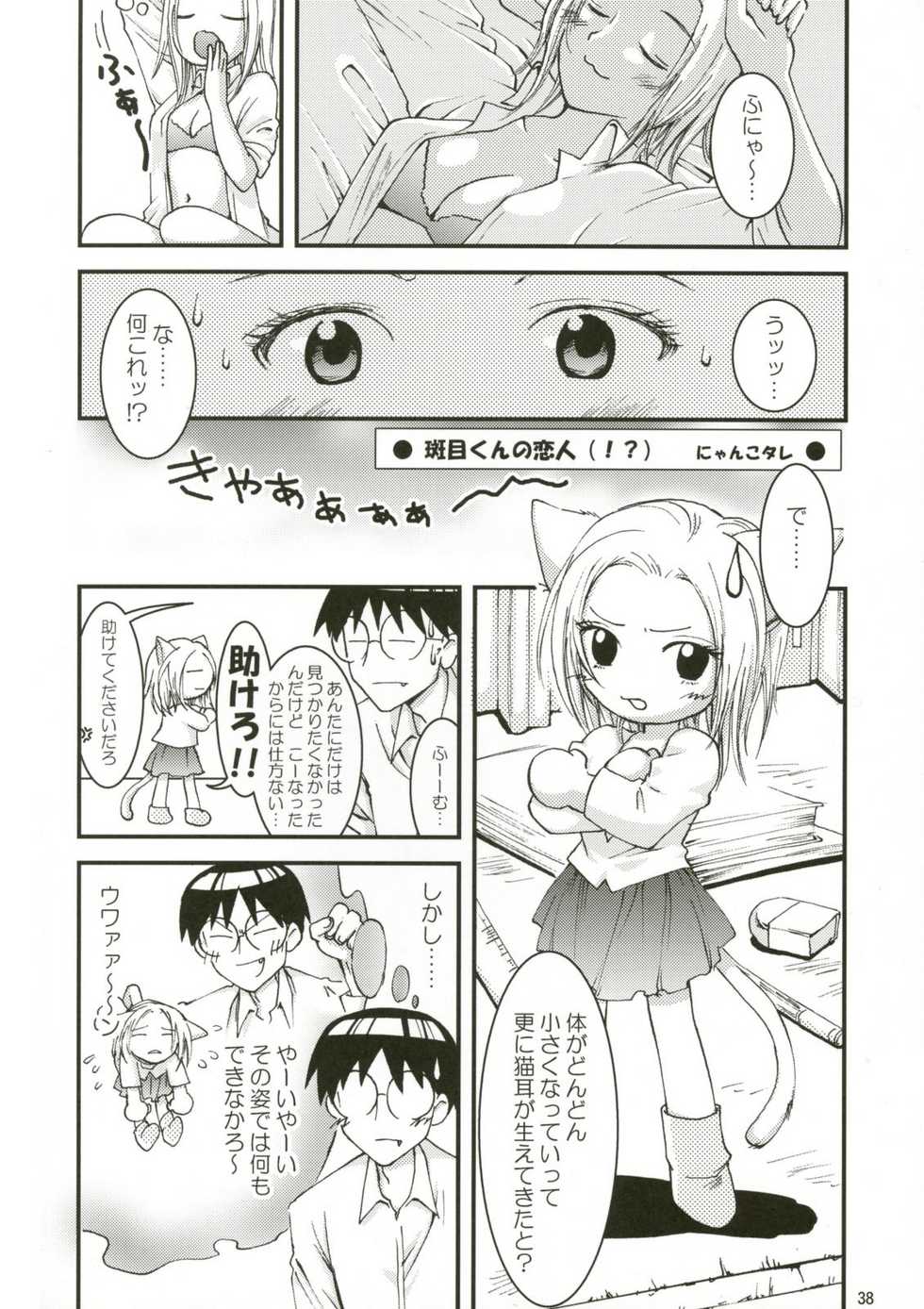 (C67) [Toumei Tsuushin (Hanapin)] ABC Gokko (Genshiken) - Page 38