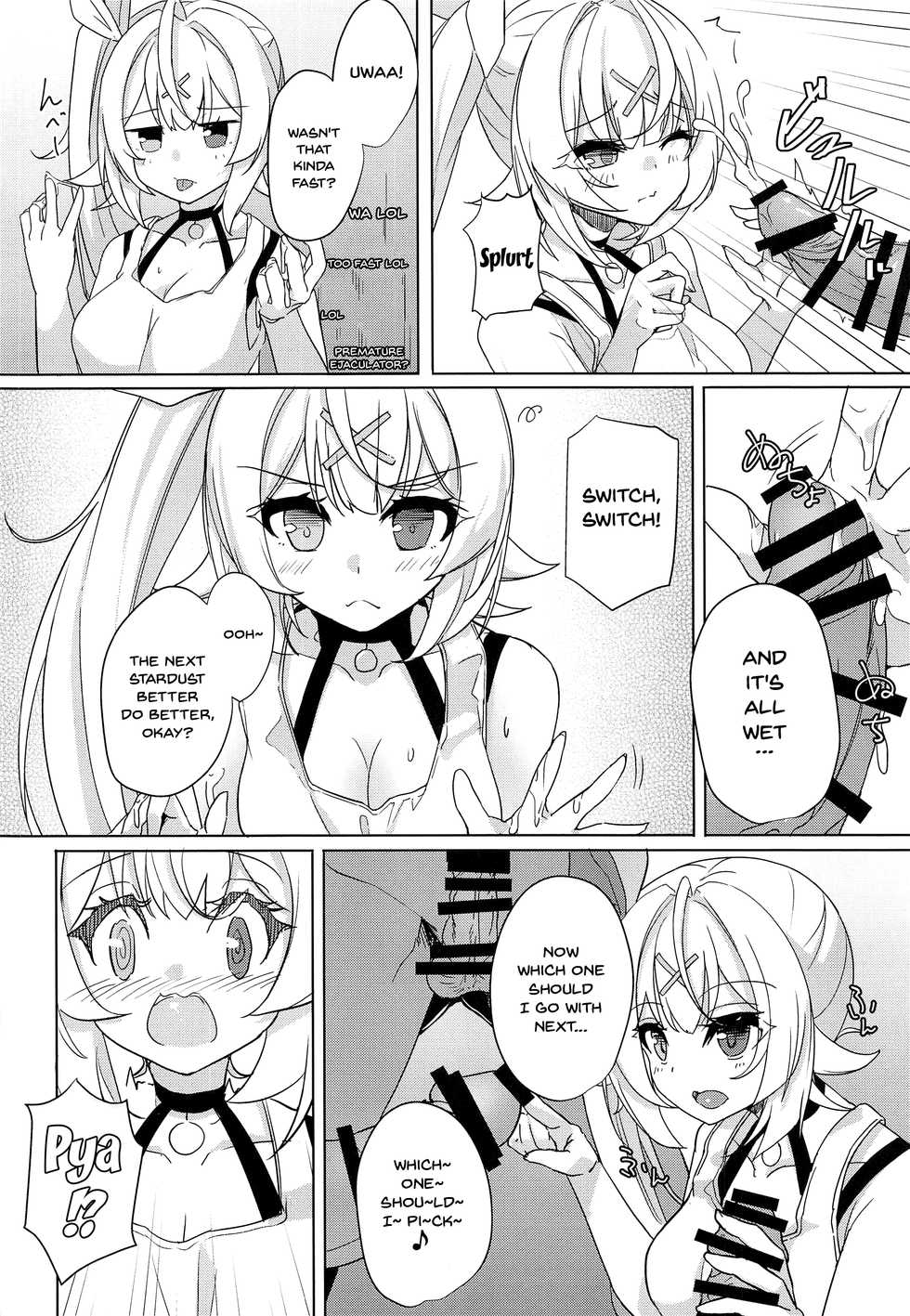 (SC2020 Summer) [Faker's Manual (Rindoh)] Hoshitori | Hoshi Fucking (Hoshikawa Sara) [English] {Doujins.com} - Page 5