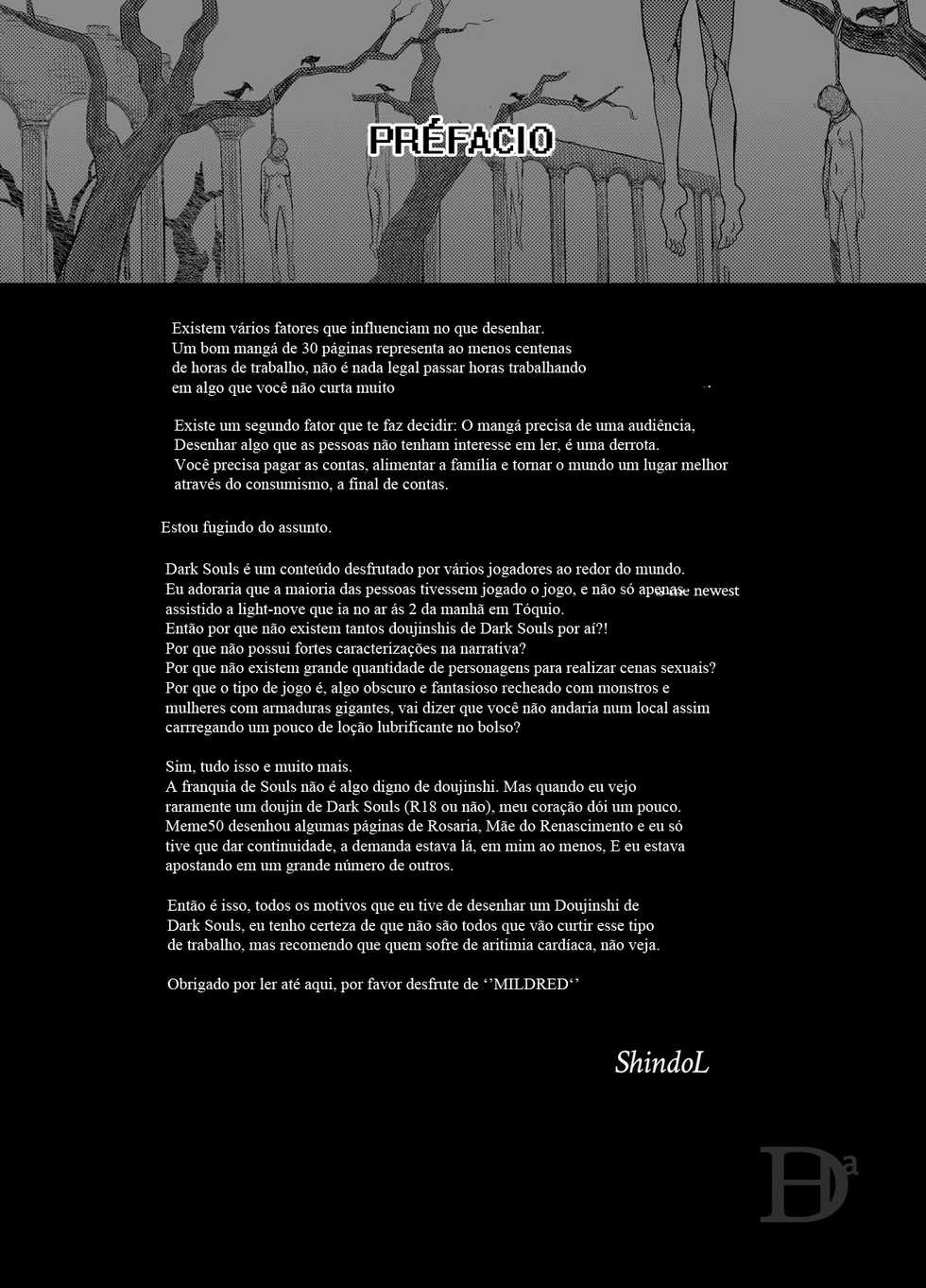 (COMIC1☆11) [Da Hootch (ShindoL)] MILDRED Junbigou (Dark Souls) [Portuguese-BR] - Page 2