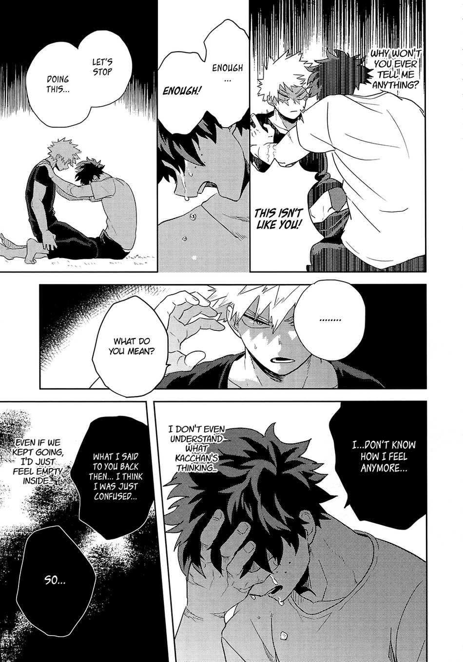 (Douyara Deban no Youda! 17) [Hokoushayou Shingou (Cai)] Hakuri | Stripped (Boku no Hero Academia) [English] [Team Katsudon] - Page 27