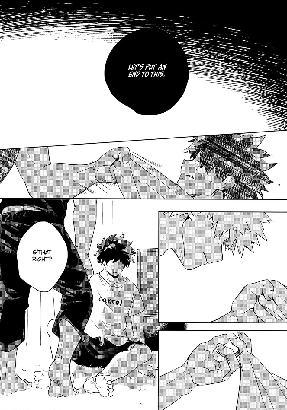 (Douyara Deban no Youda! 17) [Hokoushayou Shingou (Cai)] Hakuri | Stripped (Boku no Hero Academia) [English] [Team Katsudon] - Page 28