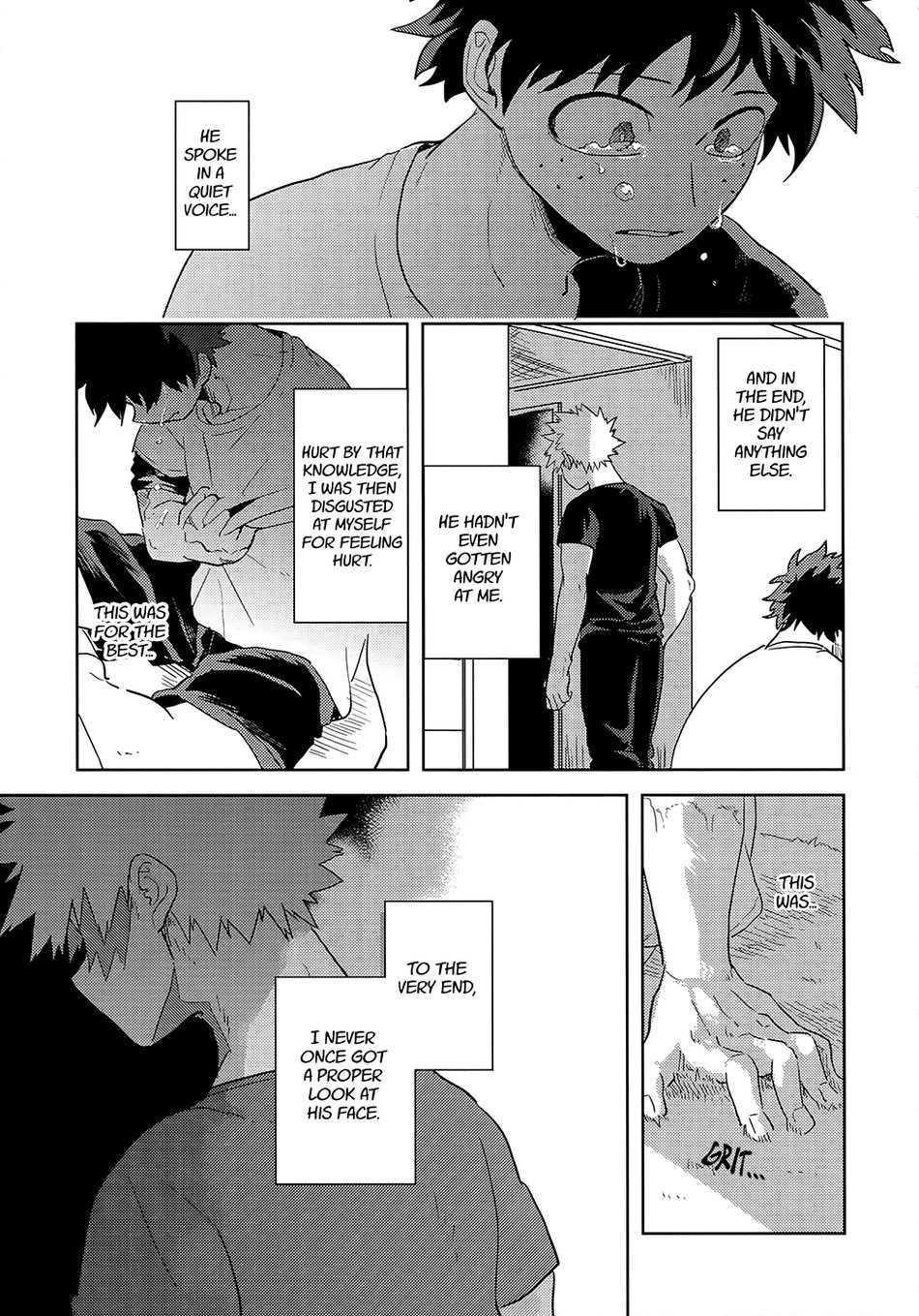 (Douyara Deban no Youda! 17) [Hokoushayou Shingou (Cai)] Hakuri | Stripped (Boku no Hero Academia) [English] [Team Katsudon] - Page 29