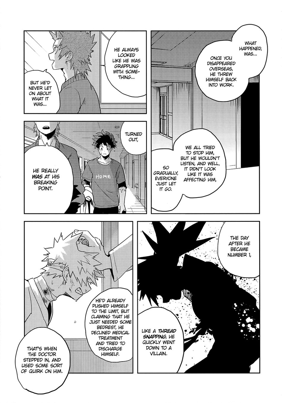 (Douyara Deban no Youda! 17) [Hokoushayou Shingou (Cai)] Hakuri | Stripped (Boku no Hero Academia) [English] [Team Katsudon] - Page 35