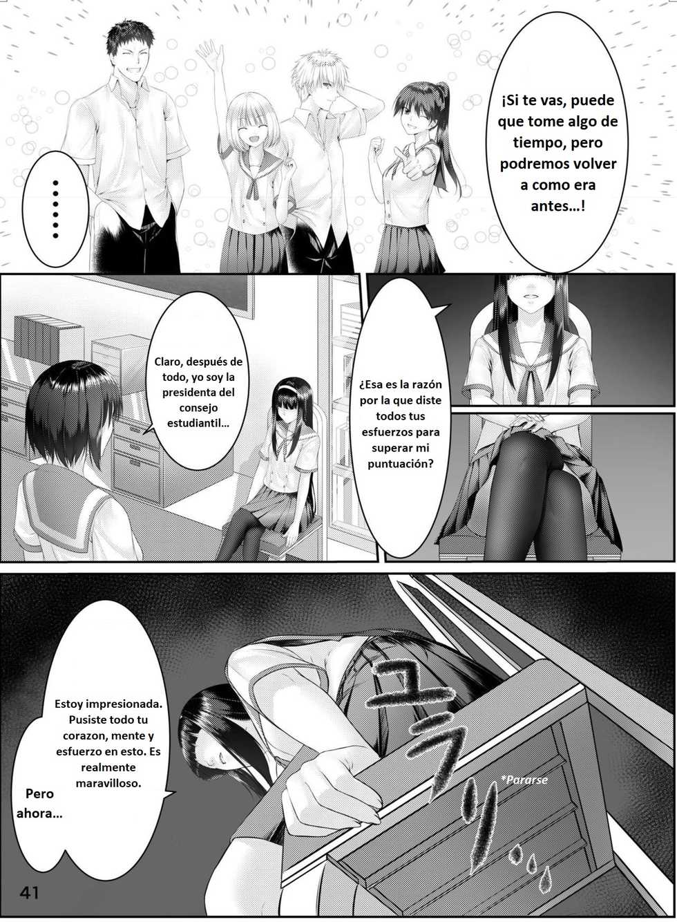 [Hairu Nukemichi (Metako, Arubento)] Tensai Shoujo no Hi (Nottori! ~Onnanoko no Karada o Nottoru Comic Anthology~) [Spanish] [Digital] - Page 5