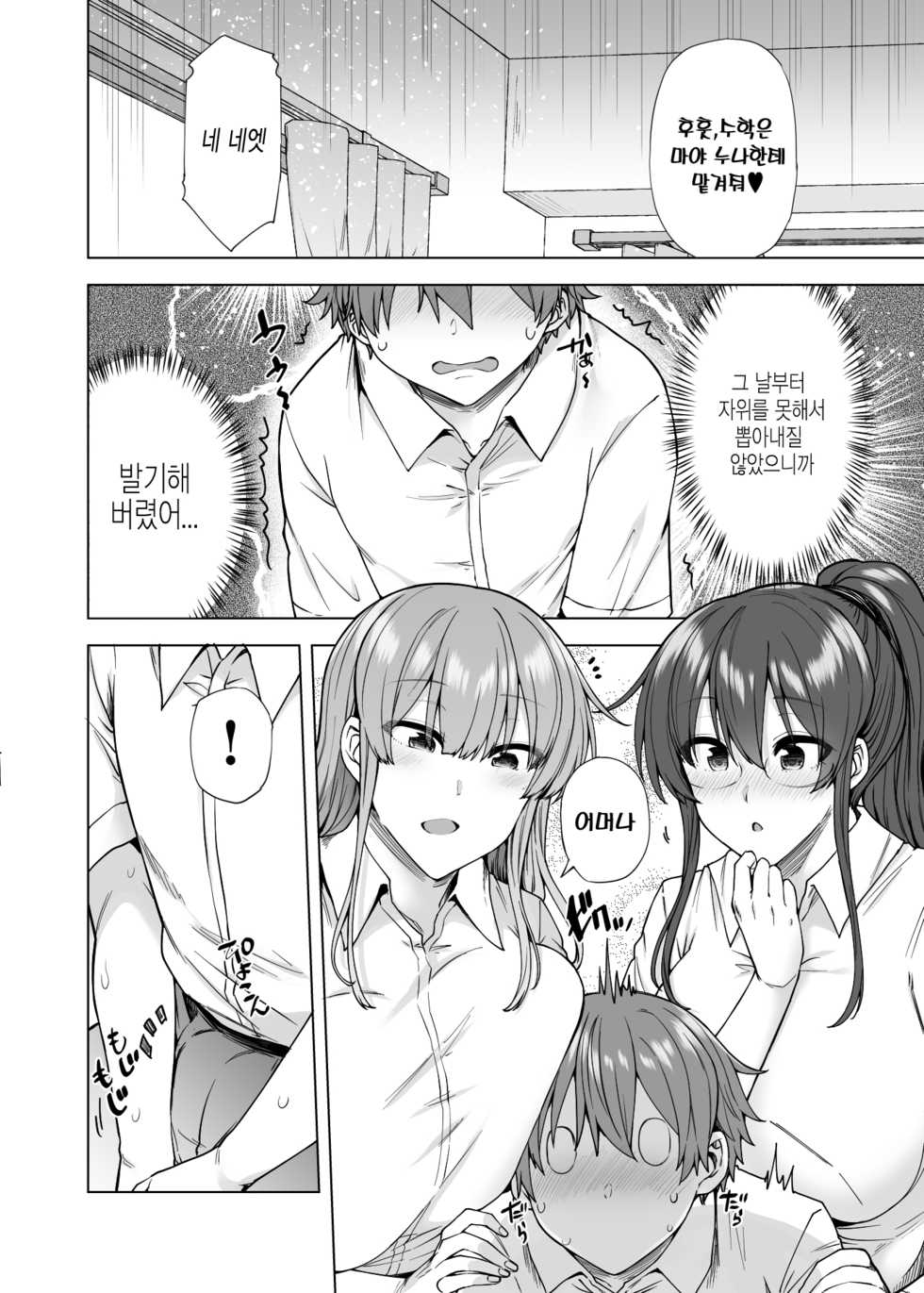 [Ayakase-ke no Neko (Ayakase Chiyoko, Ayakase Riberi)] Onee-chan no Wasuremono o Todoke ni Kita Hazu nanoni... 3 | 누나가 잊고 간 물건을 건네주러 온거뿐인데...3 [Korean] [Digital] - Page 9