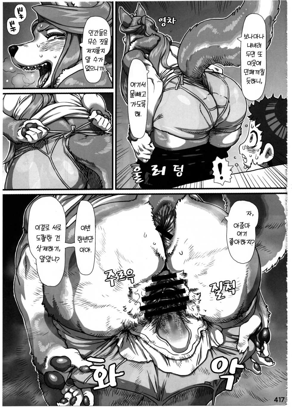 (C93) [Mayoineko (Nezumin)] Untitled (Kemokko Lovers 8) [Korean] [Meorrow] - Page 9