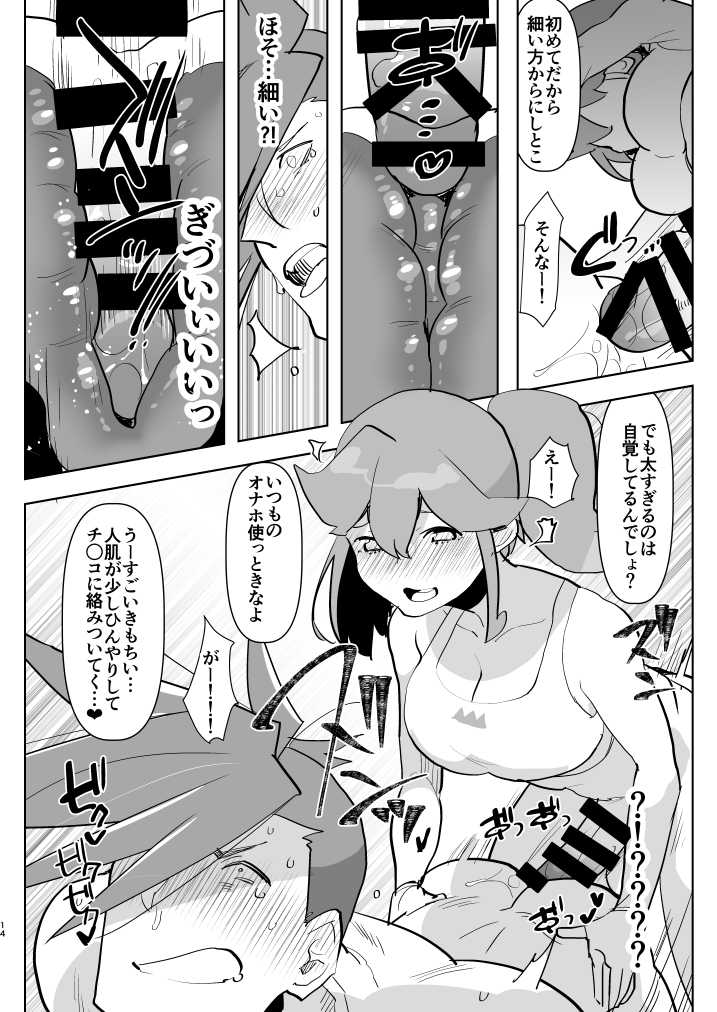 [Aimaitei (Aimaitei Umami)] Futanari × Otoko no Hon (Promare) [Digital] - Page 14
