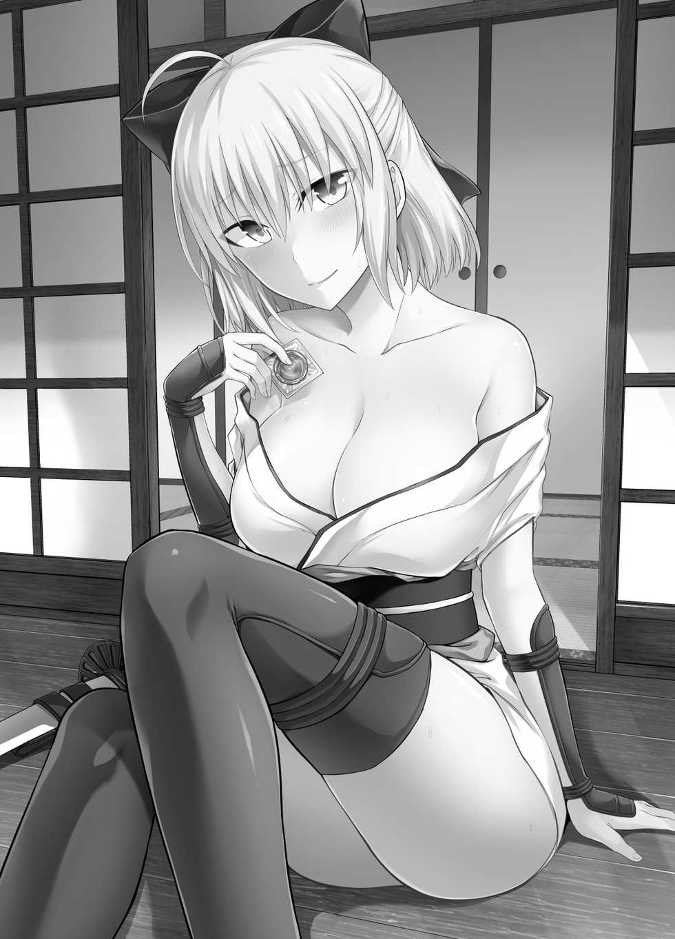 [Ijimaya (Ijima Yuu)] Okita-san to Sex (Fate/Grand Order) [English] [Gondis] [Digital] - Page 2