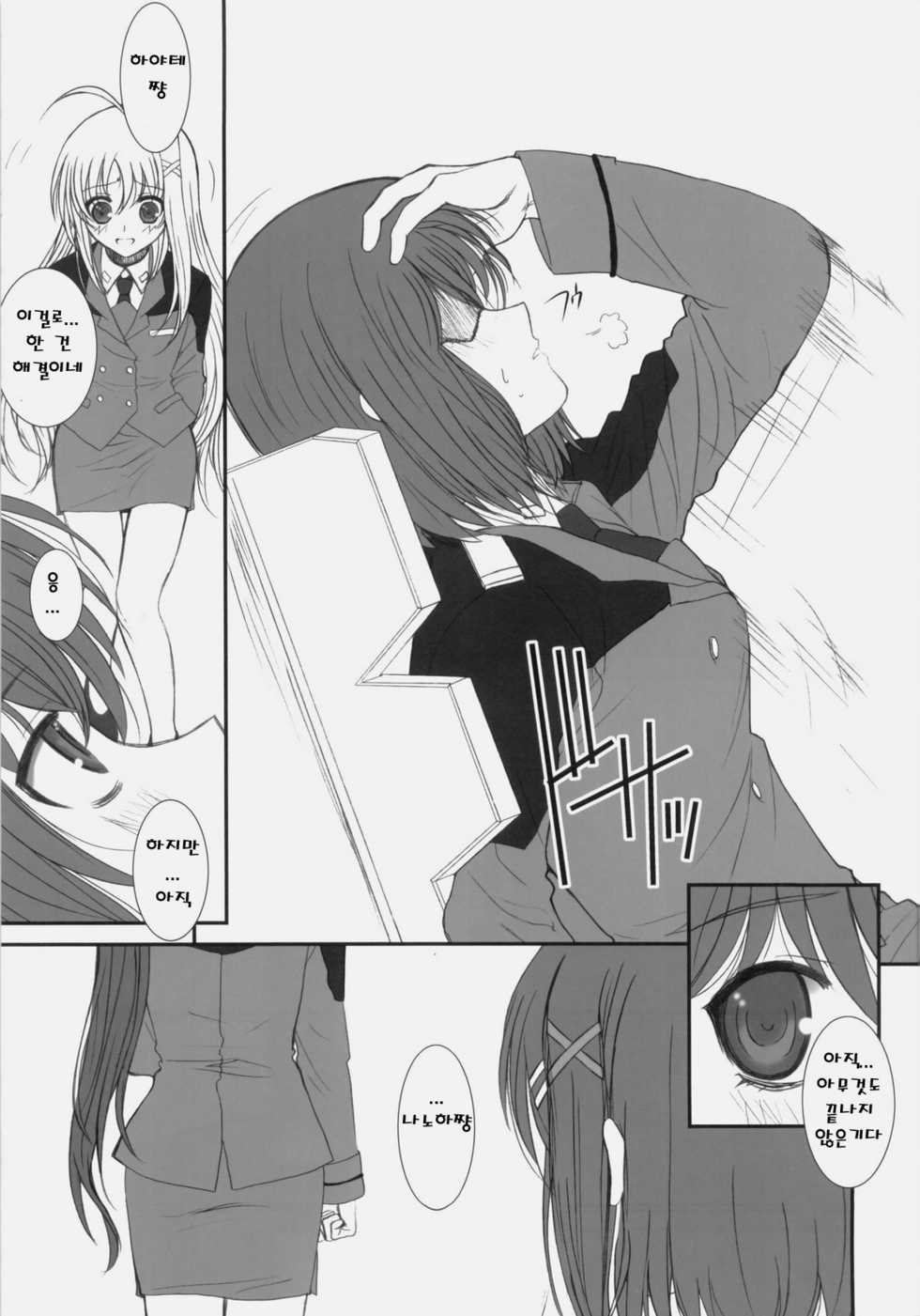 (C76) [Dieppe Factory (Alpine)] FATE FIRE WITH FIRE 3 (Mahou Shoujo Lyrical Nanoha) [Korean] - Page 40