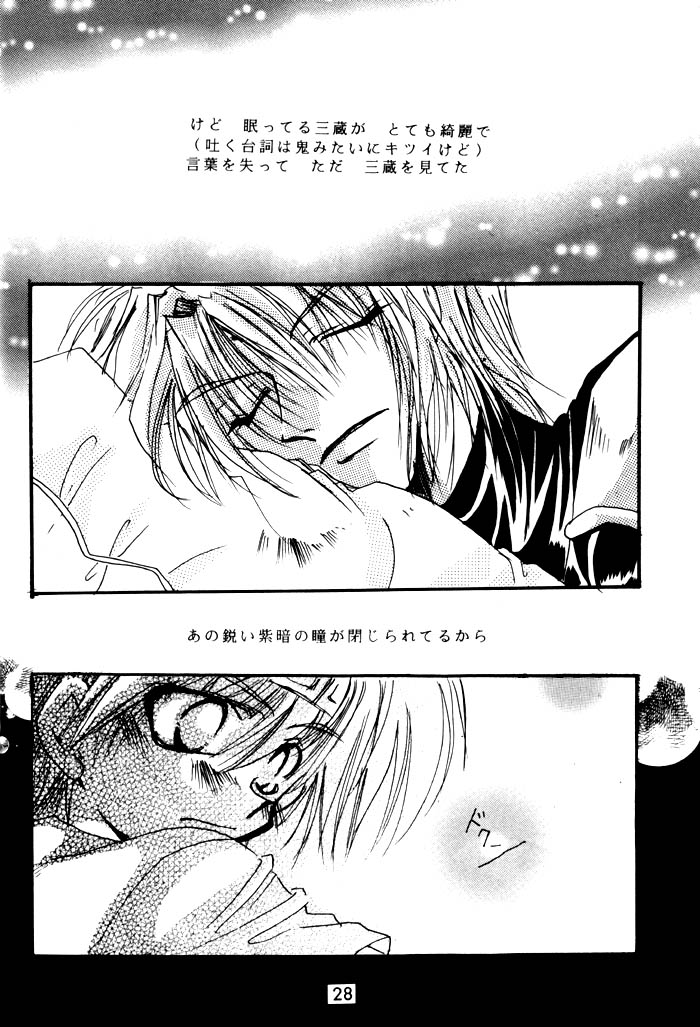 [RED DATA BOOK (Amano Ryuuki)] SHANGRILA (Saiyuki) - Page 28