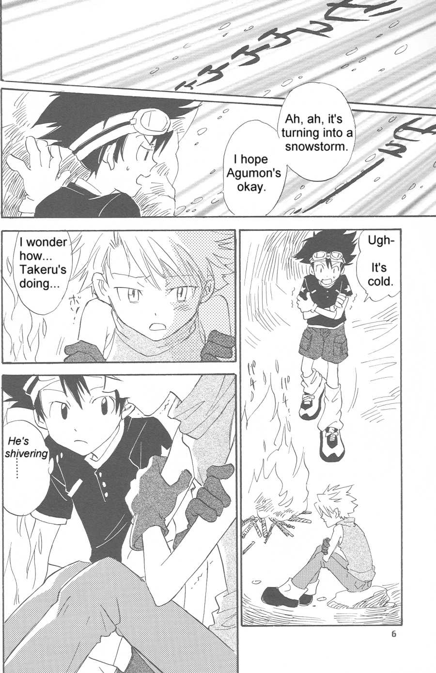 [Gekkou Touzoku (Nobi Nobita)] Rolling Ambivalent Hold (Digimon Adventure) - Page 5