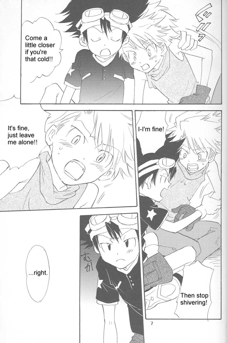 [Gekkou Touzoku (Nobi Nobita)] Rolling Ambivalent Hold (Digimon Adventure) - Page 6