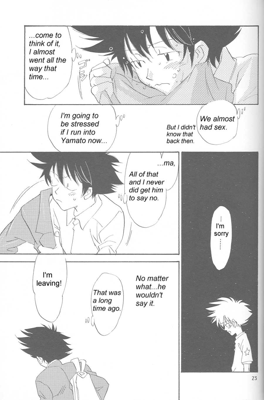 [Gekkou Touzoku (Nobi Nobita)] Rolling Ambivalent Hold (Digimon Adventure) - Page 22