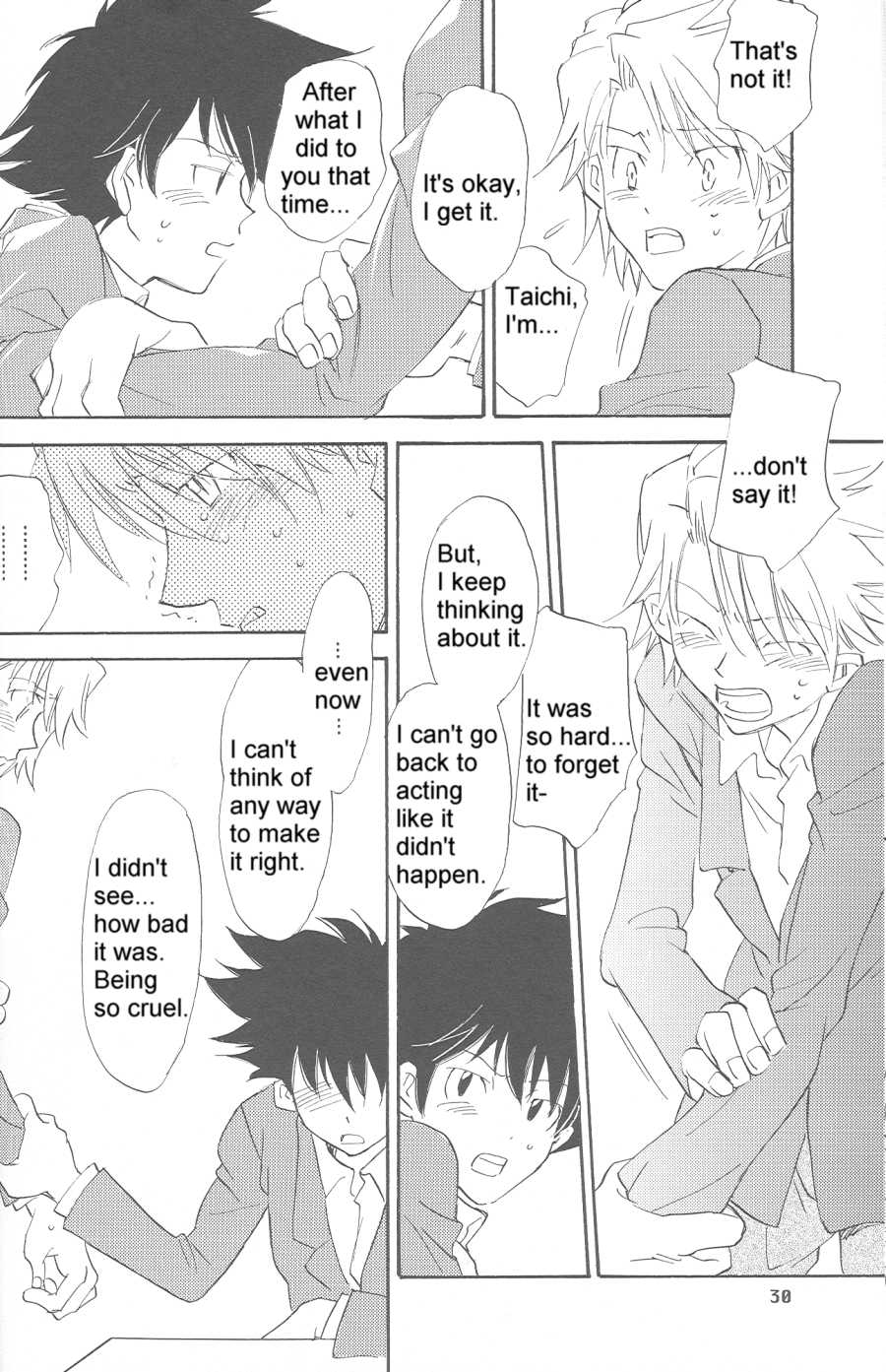 [Gekkou Touzoku (Nobi Nobita)] Rolling Ambivalent Hold (Digimon Adventure) - Page 29