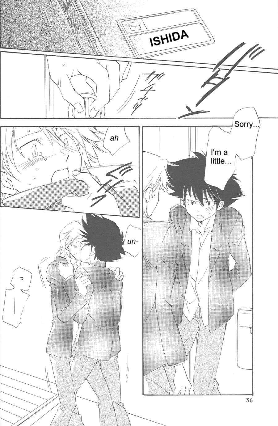 [Gekkou Touzoku (Nobi Nobita)] Rolling Ambivalent Hold (Digimon Adventure) - Page 35
