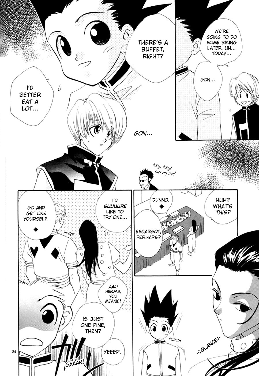 [Mo, Matsurigumi (Midorima Atene)] Kimi to Okasu Ruuru Ihan / Asa ga Mata Kuru (Hunter x Hunter) (English) - Page 18