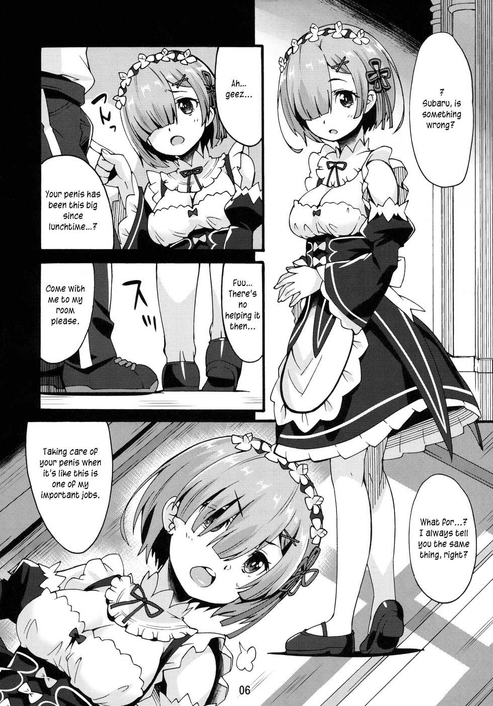 (C91) [Makuu Gundan (Shinozuka Atsuto)] Rem no Hitori Asobi | Rem’s Playing by Herself (Re:Zero Kara Hajimeru Isekai Seikatsu) [English] {Awesome Sauce} - Page 5