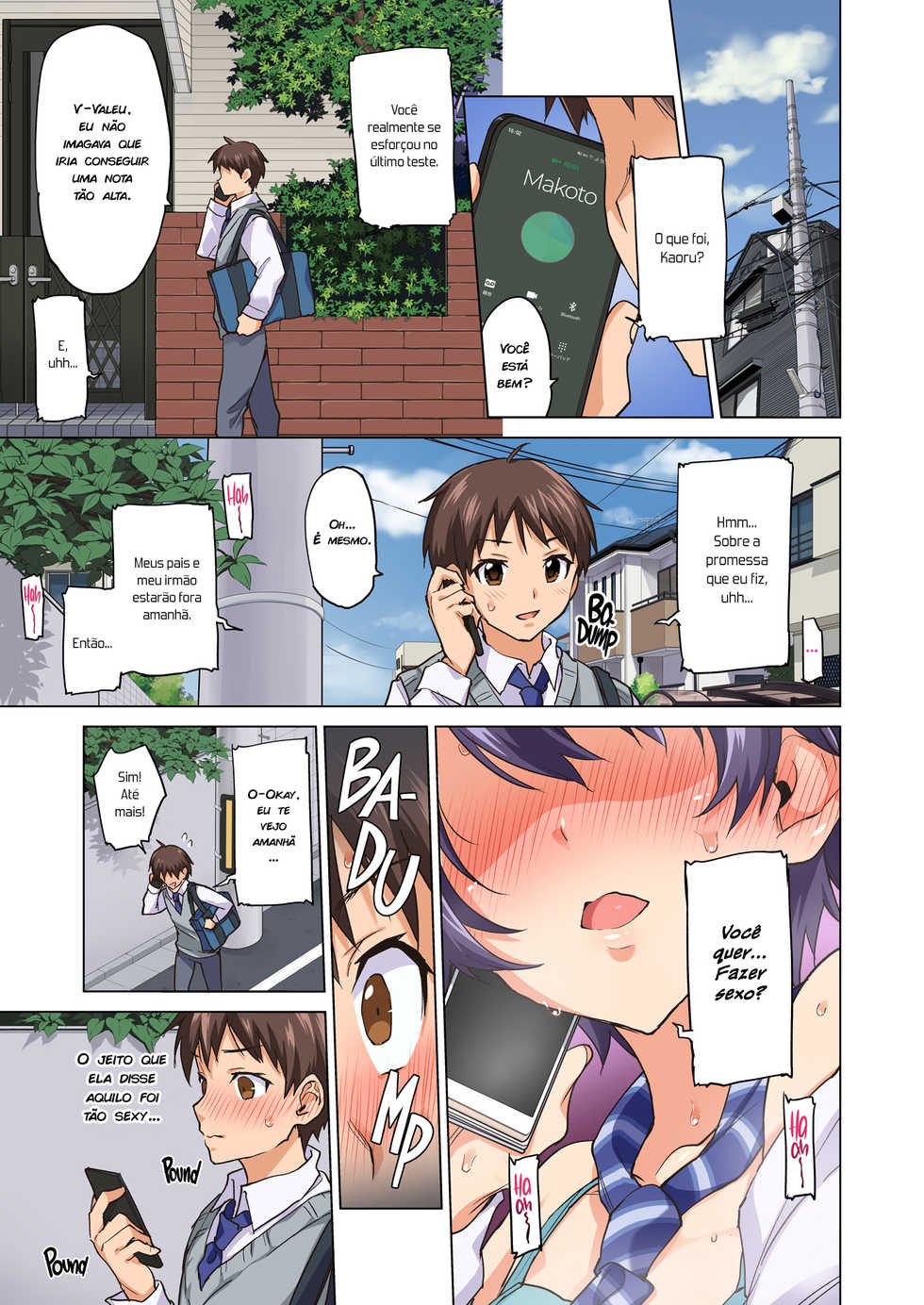 [Muchakai (Mucha)] Mako-chan Kaihatsu Nikki 2 ~Netorare… Itsuwari no Shotaiken~ | Diário de Desenvolvimento da Mako-chan 2 ~Netorare... Falsa Primeira Vez [Portuguese-BR] [zk3y] [Decensored] [Digital] - Page 4