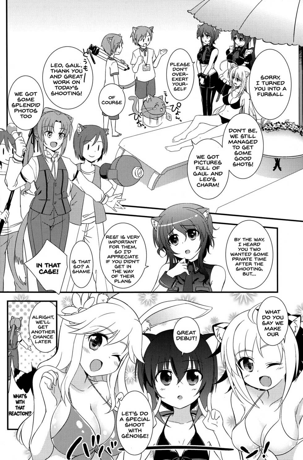 (C82) [Tamafuwa (Oki no Matsushiro)] Aneue ni Sare Houdai (DOG DAYS) [English] [SDTLs] - Page 6