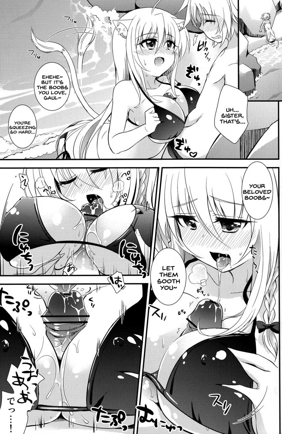 (C82) [Tamafuwa (Oki no Matsushiro)] Aneue ni Sare Houdai (DOG DAYS) [English] [SDTLs] - Page 9