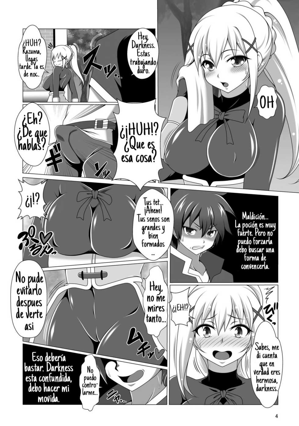 [Bad End RST (J-MAX JAPAN)] Kono Koukando nara Sorosoro Harem Ikerun ja ne? ~RST 05~ (Kono Subarashii Sekai ni Syukufuku o!) [Spanish] [Digital] - Page 3