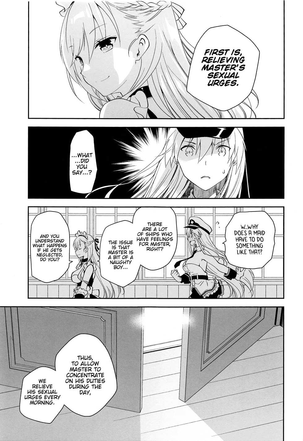 [Ponkotsu Works] Maid in Enterprise (Azur Lane)  [English] [Thennos Scans] - Page 4