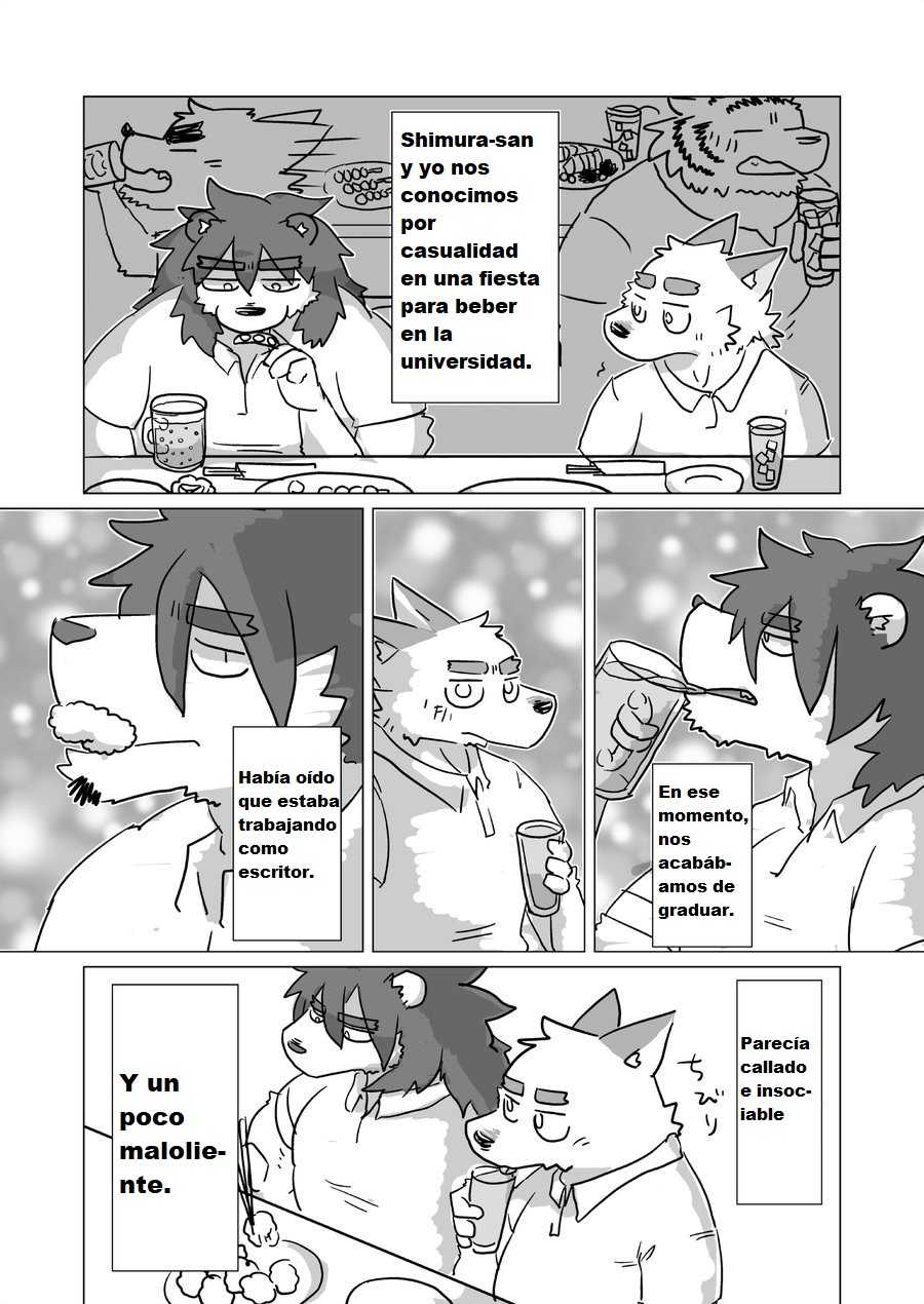 [Tayutau (Mota)] Shimura-san no Ushiro | Historia de Fondo de Shimura-san 1 [Spanish] [Andrew Mk D.a.g] [Digital] - Page 13