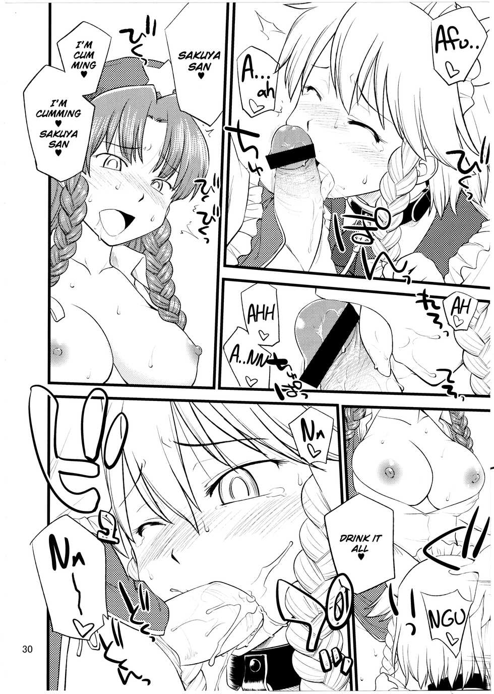 (C79) [Hinemosuan (Hinemosu Notari)] Inu mo Arukeba Bou ni Ataru (Touhou Project) [English] [hardcase8translates] - Page 29